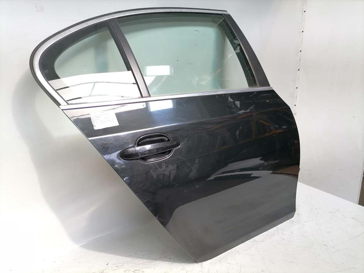 BMW 5er E60 original Tür hinten rechts 475 Saphirschwarz Limousine Rohbau Bj.2004